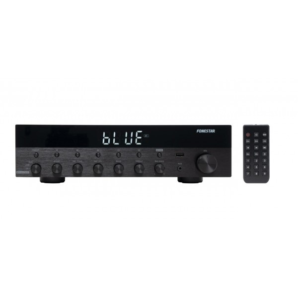 Amplificatore Stereo 30w+30w Con Bluetooth USB MP3 Radio FM